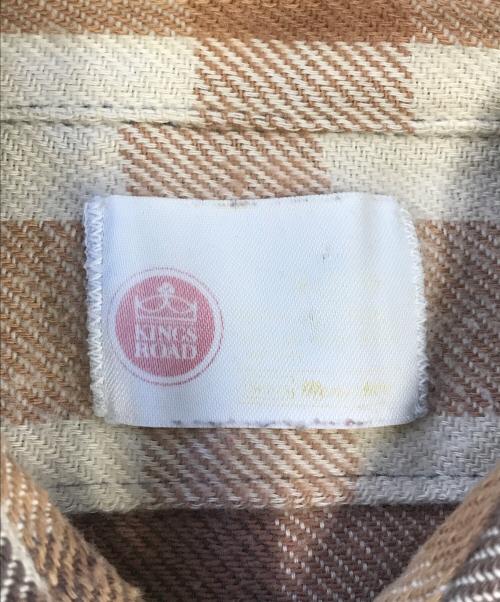 Sears（シアーズ）Sears (シアーズ) ネルシャツ ブラウン サイズ:表記なしの古着・服飾アイテム