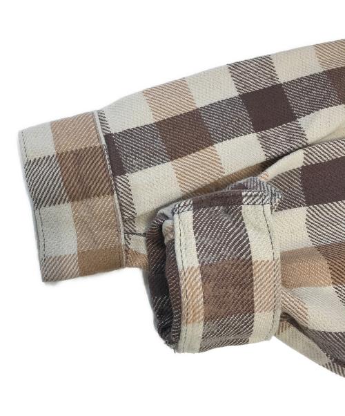 Sears（シアーズ）Sears (シアーズ) ネルシャツ ブラウン サイズ:表記なしの古着・服飾アイテム