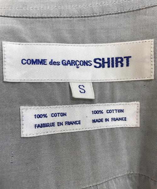 COMME des GARCONS SHIRT（コムデギャルソンシャツ）COMME des GARCONS SHIRT (コムデギャルソンシャツ) 切替ェックシャツ グレー サイズ:Ｓの古着・服飾アイテム