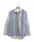COMME des GARCONS SHIRT（コムデギャルソンシャツ）の古着「切替ェックシャツ」｜グレー