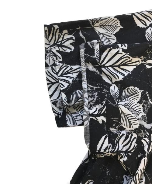 BLACK COMME des GARCONS（ブラックコムデギャルソン）BLACK COMME des GARCONS (ブラックコムデギャルソン) 総柄シャツ ブラック サイズ:Mの古着・服飾アイテム