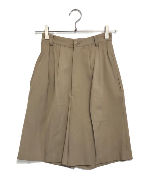 YOHJI YAMAMOTO（ヨウジヤマモト）YOHJI YAMAMOTO (ヨウジヤマモト) ハーフパンツ ベージュ サイズ:SSの古着・服飾アイテム