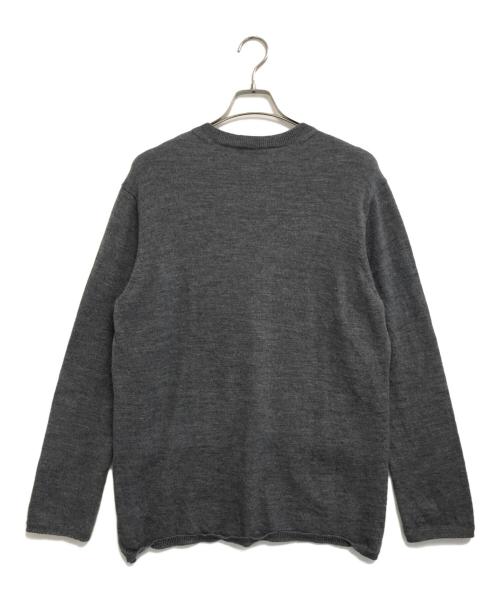 COMME des GARCONS SHIRT（コムデギャルソンシャツ）COMME des GARCONS SHIRT (コムデギャルソンシャツ) ニット グレー サイズ:Xの古着・服飾アイテム