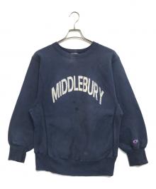 Champion（チャンピオン）の古着「リバースウィーブスウェット」｜ネイビー