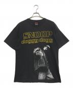 ラップTシャツラップTシャツ）の古着「snoop dogg(スヌープ・ドッグ) ラップTシャツ」｜ブラック