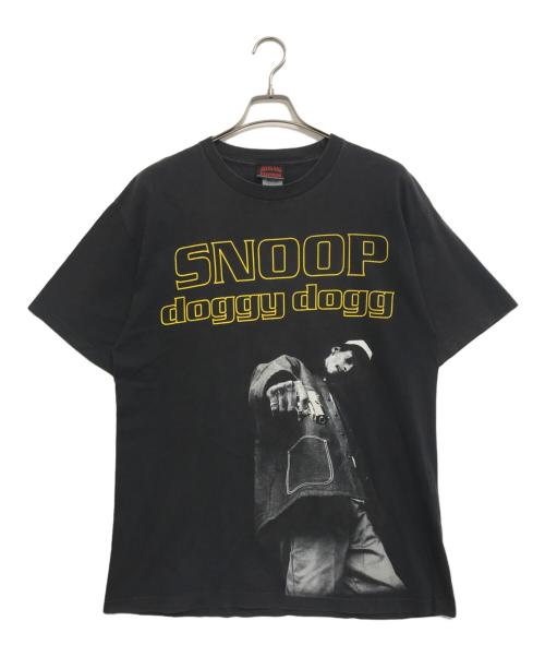ラップTシャツ（ラップTシャツ）ラップTシャツ (ラップTシャツ) snoop dogg(スヌープ・ドッグ) ラップTシャツ ブラック サイズ:Ⅼの古着・服飾アイテム