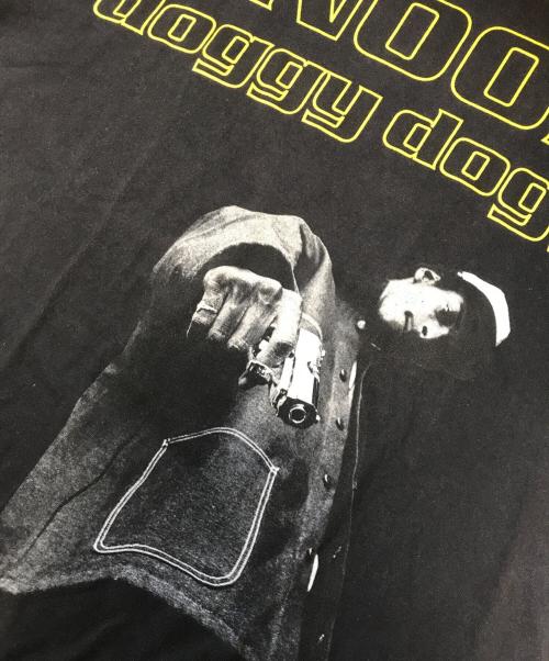 ラップTシャツ（ラップTシャツ）ラップTシャツ (ラップTシャツ) snoop dogg(スヌープ・ドッグ) ラップTシャツ ブラック サイズ:Ⅼの古着・服飾アイテム
