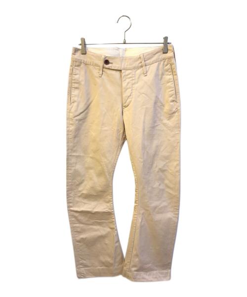 wjk（ダブルジェイケー）wjk (ダブルジェイケー) バナナチノパン　519ct07 ベージュ サイズ:Mの古着・服飾アイテム