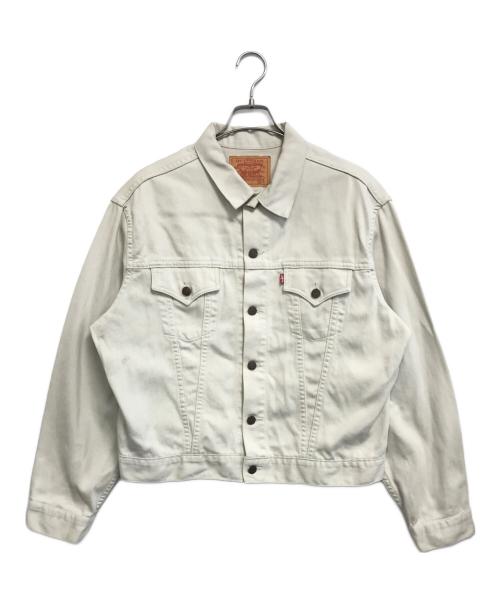 LEVI'S（リーバイス）LEVI'S (リーバイス) 90's 復刻ピケジャケット アイボリー サイズ:Lの古着・服飾アイテム