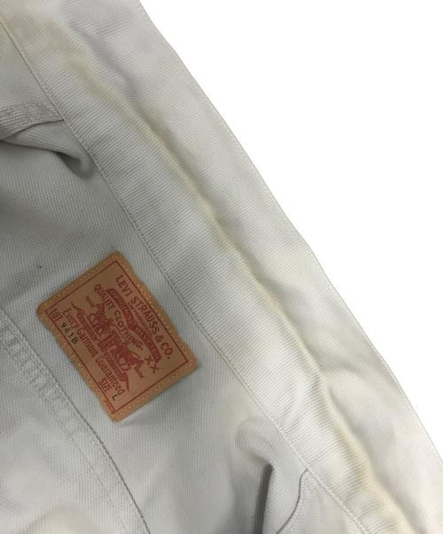 LEVI'S（リーバイス）LEVI'S (リーバイス) 90's 復刻ピケジャケット アイボリー サイズ:Lの古着・服飾アイテム