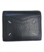 Maison Margielaメゾンマルジェラ）の古着「3つ折り財布」｜ブラック