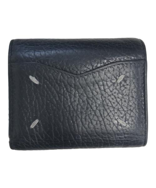 Maison Margiela（メゾンマルジェラ）Maison Margiela (メゾンマルジェラ) 3つ折り財布 ブラック サイズ:表記なしの古着・服飾アイテム