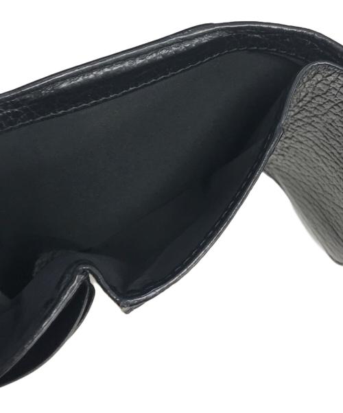 Maison Margiela（メゾンマルジェラ）Maison Margiela (メゾンマルジェラ) 3つ折り財布 ブラック サイズ:表記なしの古着・服飾アイテム