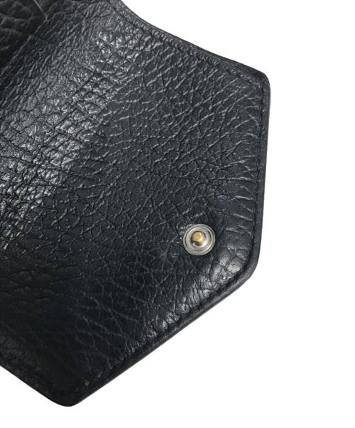 Maison Margiela（メゾンマルジェラ）Maison Margiela (メゾンマルジェラ) 3つ折り財布 ブラック サイズ:表記なしの古着・服飾アイテム