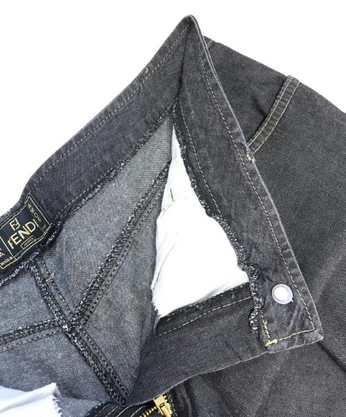 FENDI（フェンディ）FENDI (フェンディ) デニムカーゴパンツ インディゴ サイズ:48の古着・服飾アイテム