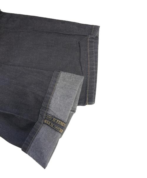 FENDI（フェンディ）FENDI (フェンディ) デニムカーゴパンツ インディゴ サイズ:48の古着・服飾アイテム