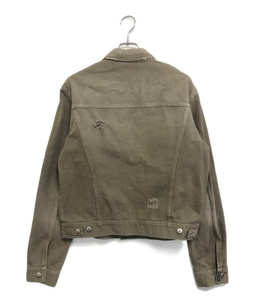 DOLCE & GABBANA（ドルチェ＆ガッバーナ）DOLCE & GABBANA (ドルチェ＆ガッバーナ) デニムトラッカージャケット ブラウン サイズ:54の古着・服飾アイテム