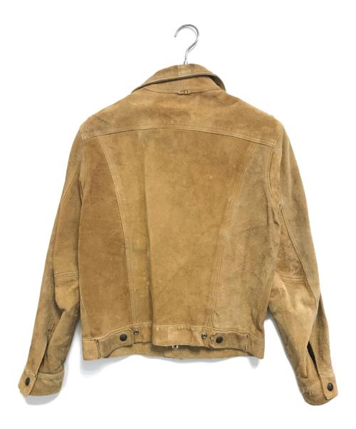LEVI'S（リーバイス）LEVI'S (リーバイス) 3rdトラッカーレザースウェードジャケット ブラウン サイズ:表記なしの古着・服飾アイテム
