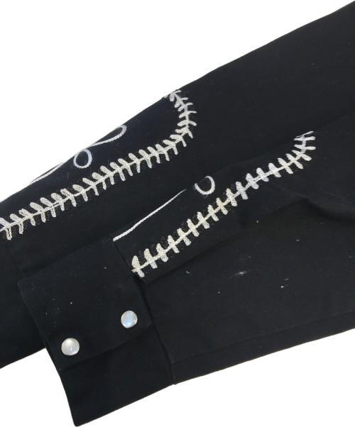 Rockmount Ranch Wear（ロックマウントランチウェア）Rockmount Ranch Wear (ロックマウントランチウェア) ウエスタン刺繍ジャケット ブラック サイズ:Sの古着・服飾アイテム