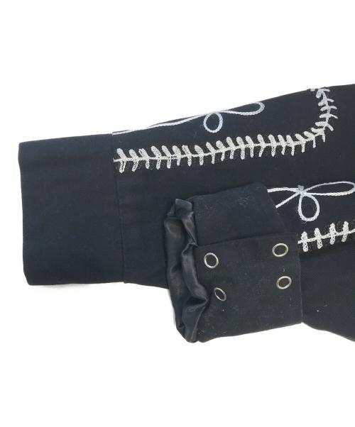 Rockmount Ranch Wear（ロックマウントランチウェア）Rockmount Ranch Wear (ロックマウントランチウェア) ウエスタン刺繍ジャケット ブラック サイズ:Sの古着・服飾アイテム
