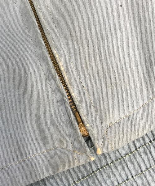 AMCO（アムコ）AMCO (アムコ) ギャバジンジャケット スカイブルー サイズ:Ｌの古着・服飾アイテム