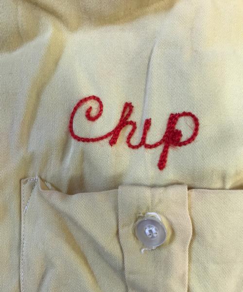 Hilton（ヒルトン）Hilton (ヒルトン) レーヨンボーリングシャツ イエロー サイズ:Lの古着・服飾アイテム