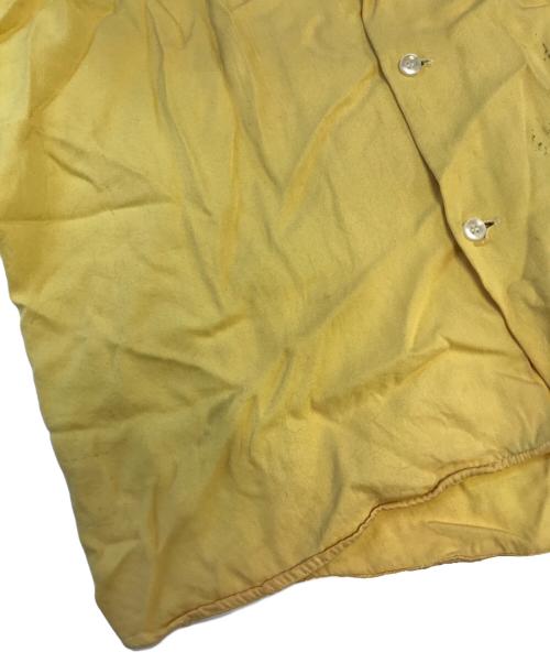 Hilton（ヒルトン）Hilton (ヒルトン) レーヨンボーリングシャツ イエロー サイズ:Lの古着・服飾アイテム