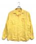 Hilton（ヒルトン）の古着「レーヨンボーリングシャツ」｜イエロー