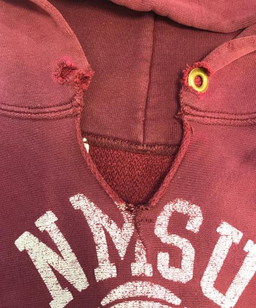 Champion（チャンピオン）Champion (チャンピオン) リバースウィーブパーカー レッド サイズ:LARGEの古着・服飾アイテム