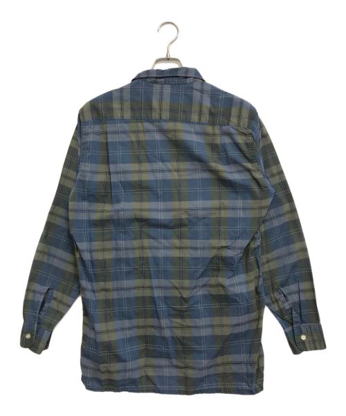 TOWN CRAFT（タウンクラフト）TOWN CRAFT (タウンクラフト) オープンカラーコットンシャツ ネイビー サイズ:Mの古着・服飾アイテム