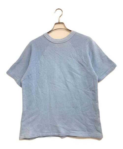 Healthknit（ヘルスニット）Healthknit (ヘルスニット) 半袖スウェット スカイブルー サイズ:XLの古着・服飾アイテム