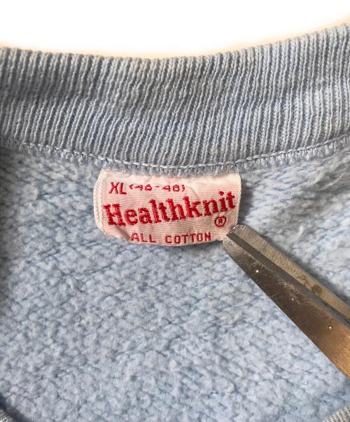 Healthknit（ヘルスニット）Healthknit (ヘルスニット) 半袖スウェット スカイブルー サイズ:XLの古着・服飾アイテム