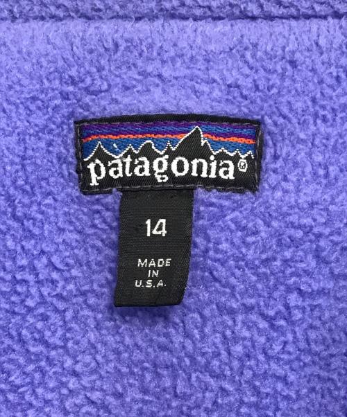 Patagonia（パタゴニア）Patagonia (パタゴニア) シェルドシンチラジャケット グリーン サイズ:14の古着・服飾アイテム