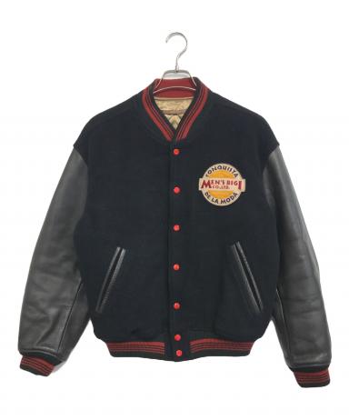 中古・古着通販】MEN'S BIGI (メンズビギ) スタジャン ブラック サイズ