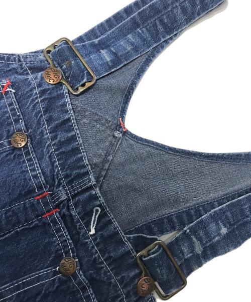 big mac（ビッグマック）big mac (ビッグマック) デニムオーバーオール インディゴ サイズ:表記なしの古着・服飾アイテム