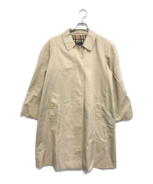 Burberry's（バーバリー）Burberry's (バーバリー) 裏チェックノヴァステンカラーコート ベージュ サイズ:表記なしの古着・服飾アイテム