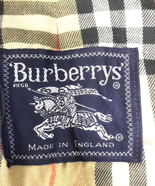 Burberry's（バーバリー）Burberry's (バーバリー) 裏チェックノヴァステンカラーコート ベージュ サイズ:表記なしの古着・服飾アイテム