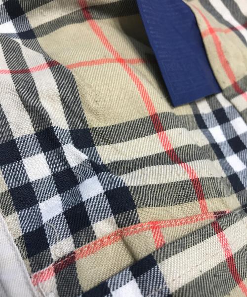 Burberry's（バーバリー）Burberry's (バーバリー) 裏チェックノヴァステンカラーコート ベージュ サイズ:表記なしの古着・服飾アイテム