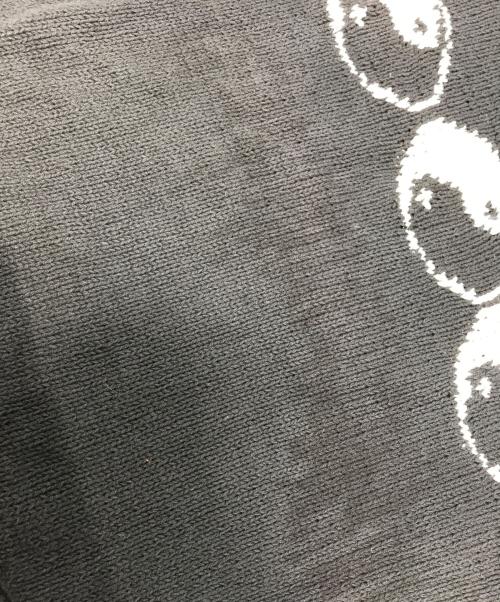 Mcmachan Woolen（マクマーンウーレン）Mcmachan Woolen (マクマーンウーレン) YIN&YANG NEPAL COTTON KNIT ブラック×ホワイト サイズ:表記なしの古着・服飾アイテム