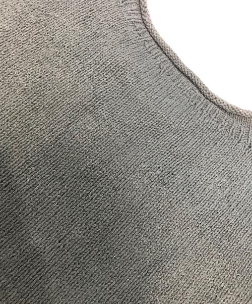 Mcmachan Woolen（マクマーンウーレン）Mcmachan Woolen (マクマーンウーレン) YIN&YANG NEPAL COTTON KNIT ブラック×ホワイト サイズ:表記なしの古着・服飾アイテム