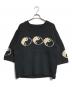 Mcmachan Woolen（マクマーンウーレン）の古着「YIN&YANG NEPAL COTTON KNIT」｜ブラック×ホワイト