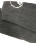 中古・古着 Mcmachan Woolen (マクマーンウーレン) YIN&YANG NEPAL COTTON KNIT ブラック×ホワイト サイズ:表記なし：14000円