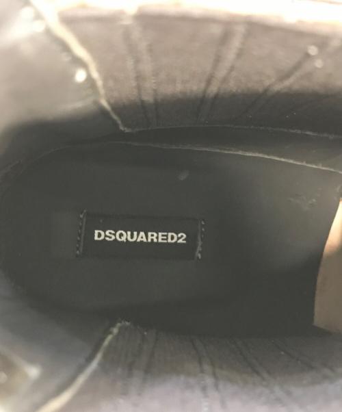 DSQUARED2（ディースクエアード）DSQUARED2 (ディースクエアード) ウェスタンブーツ ブラウン サイズ:43の古着・服飾アイテム