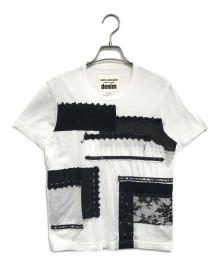 JUNYA WATANABE COMME des GARCONS（(ジュンヤワタナベ コムデギャルソン）の古着「装飾Tシャツ」｜ホワイト