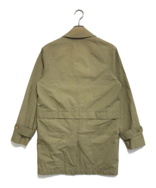 S.E.H Kelly（エスイーエイチケリー）S.E.H Kelly (エスイーエイチケリー) ステンカラーコート オリーブ サイズ:XSの古着・服飾アイテム