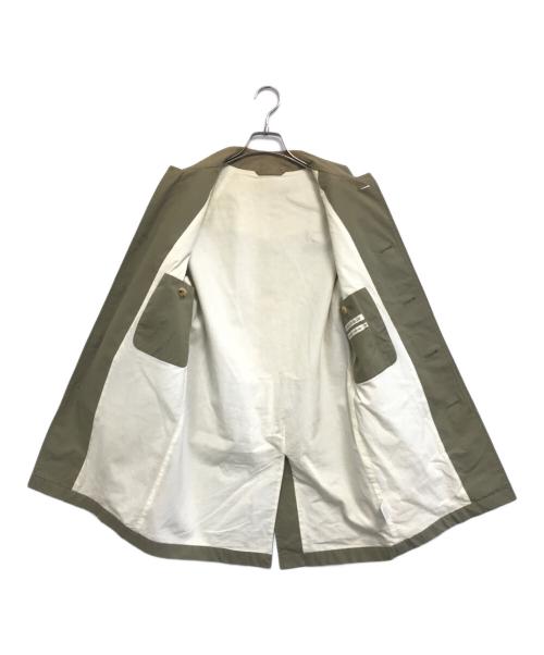 S.E.H Kelly（エスイーエイチケリー）S.E.H Kelly (エスイーエイチケリー) ステンカラーコート オリーブ サイズ:XSの古着・服飾アイテム