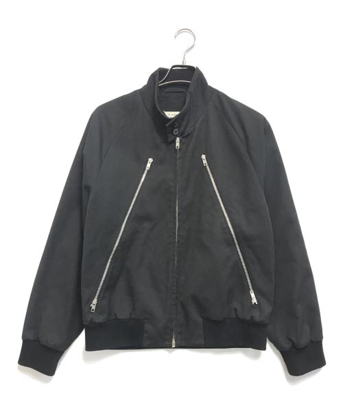 Maison Margiela（メゾンマルジェラ）Maison Margiela (メゾンマルジェラ) 5ZIP BARACUTA JACKET ブラック サイズ:46の古着・服飾アイテム