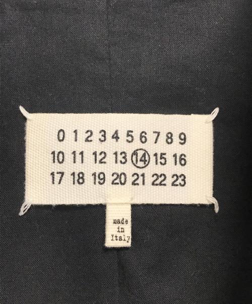 Maison Margiela（メゾンマルジェラ）Maison Margiela (メゾンマルジェラ) 5ZIP BARACUTA JACKET ブラック サイズ:46の古着・服飾アイテム