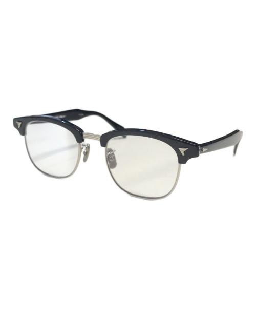 BJ Classic Collection（ビージェイクラッシックコレクション）BJ Classic Collection (ビージェイクラッシックコレクション) 眼鏡 ブラック×マットシルバー サイズ:49□21-145の古着・服飾アイテム