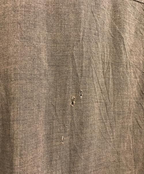 National（ナショナル）National (ナショナル) オープンカラーシャツ ブラウン サイズ:Ｓの古着・服飾アイテム